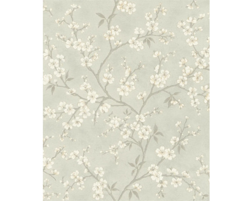 Tapete mit floralem Kirschblütenmuster