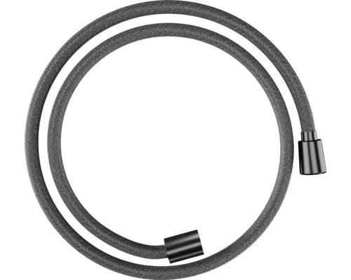hansgrohe Textilbrauseschlauch Designflex 125 cm x 1/2 Zoll brushed black chrom gebürstet 28220340 hansgrohe Textilbrauseschlauch Designflex 125 cm x 1/2 Zoll brushed black chrom gebürstet 28220340