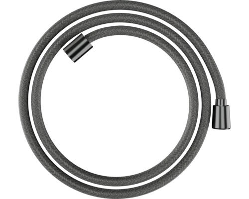 hansgrohe Textilbrauseschlauch Designflex 160 cm x 1/2 Zoll brushed black chrom gebürstet 28260340 hansgrohe Textilbrauseschlauch Designflex 160 cm x 1/2 Zoll brushed black chrom gebürstet 28260340