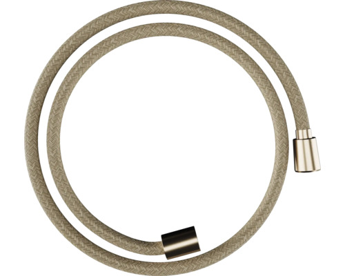 hansgrohe Textilbrauseschlauch Designflex 125 cm x 1/2 Zoll bushed bronze 28220140 Textilkabel mit Metall-Endstücken