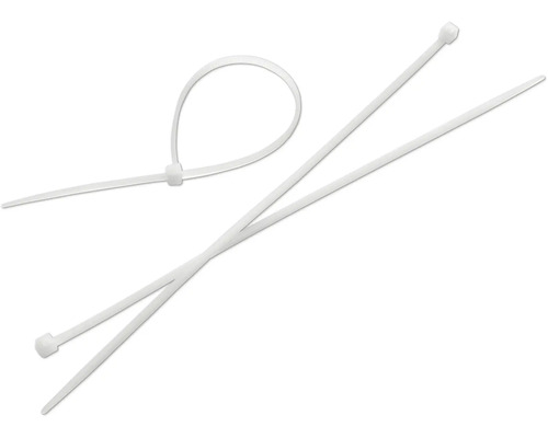 Mehrere Kabelbinder aus Kunststoff