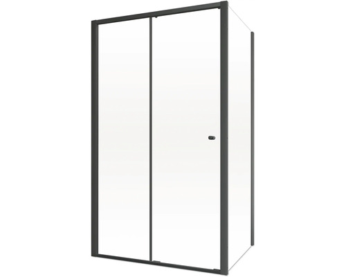 Duschabtrennung mit Rahmen und einer Tür