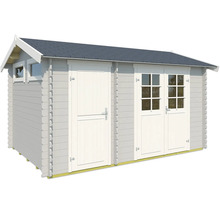 Gartenhaus aus Holz mit Doppeltür und Fenster