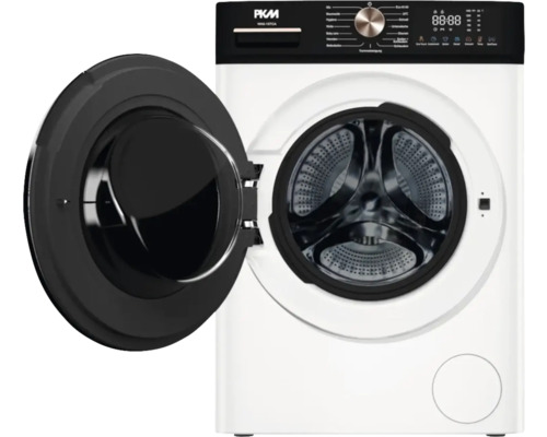 Waschmaschine mit geöffneter Tür