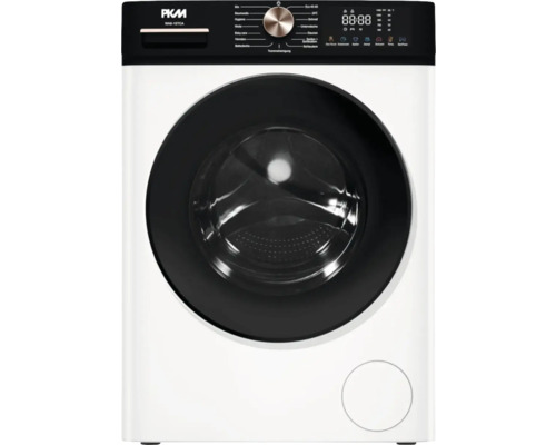 PKM Waschmaschine mit verschiedenen Waschprogrammen und digitaler Anzeige