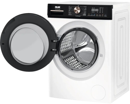 Waschmaschine mit geöffneter Tür