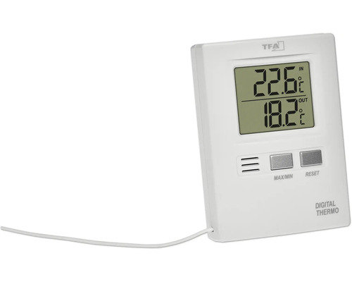 Digitales Innen- und Außenthermometer