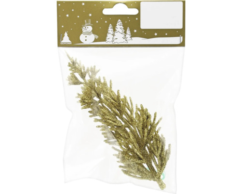 Dekozweig aus Kunststoff in Verpackung