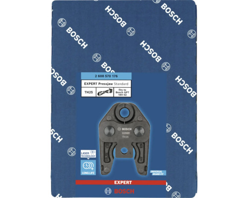 Bosch Pressbacke Standard TH25 im Lieferumfang