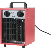Elektroheizer mit 3 Kilowatt Heizleistung und Tragegriff