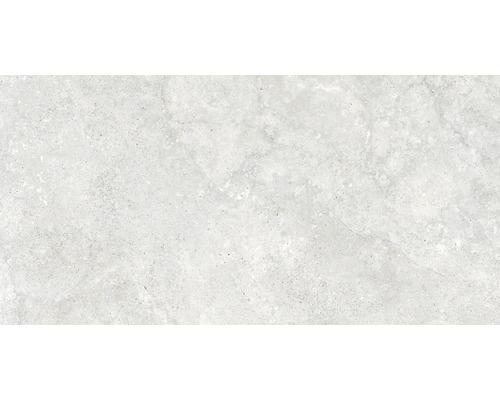 Feinsteinzeug Wand- und Bodenfliese LINEN Cloud 60 x 120 x 0,9 cm matt rektifiziert Fliesenmuster in Betonoptik