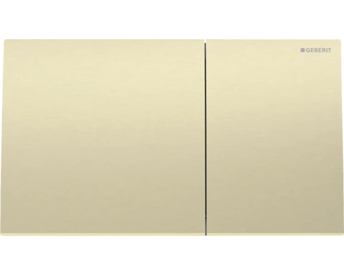 GEBERIT Betätigungsplatte Sigma70 messing gebürstet 115.622.QF.1