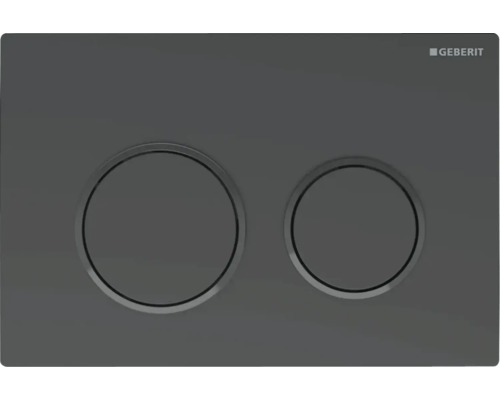 GEBERIT Betätigungsplatte Omega20 schwarz matt 115.085.16.1
