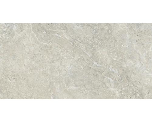 Muster einer hellen Travertinfliese