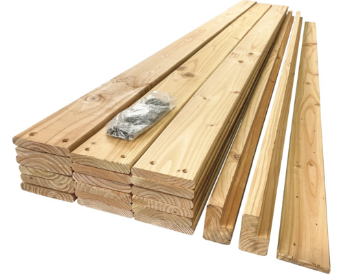 Holzbausatz mit Schrauben