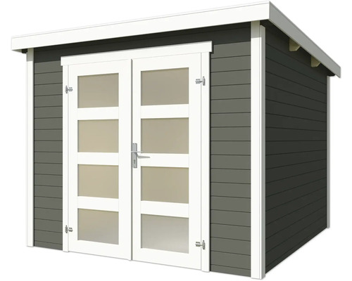Gartenhaus mit Doppeltür und Fenster