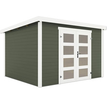 Gartenhaus mit Doppeltür und Fenstern