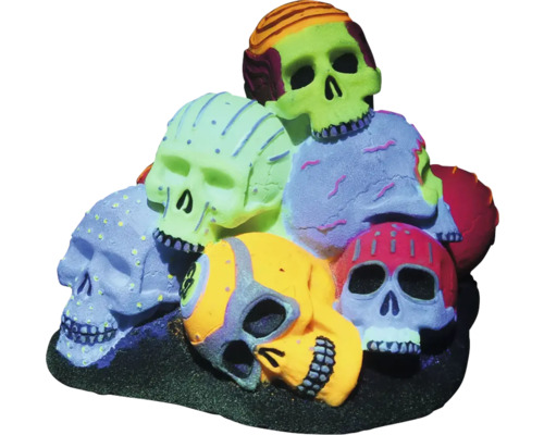 Dekorativer Schädelhaufen zur Dekoration