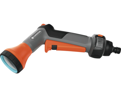 Gardena Brause mit Wassermengenzähler für die Gartenbewässerung