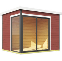 Gartenhaus mit Schiebetür