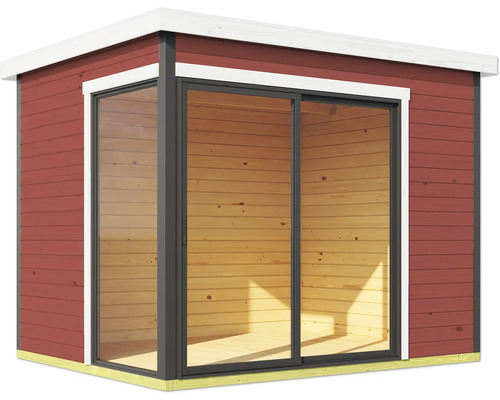 Gartenhaus mit Schiebetür