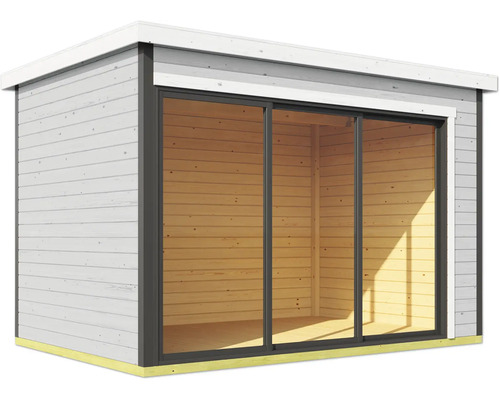 Gartenhaus mit Schiebetür