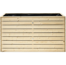 Hochbeet klassisch WESTMANN Asket XL 160 x 70 x 90 cm natur