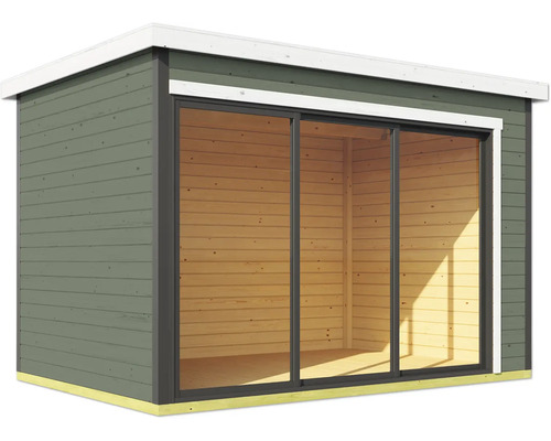 Gartenhaus mit Schiebetür