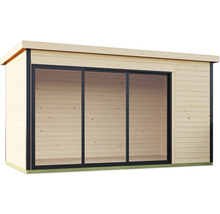 Gartenhaus mit Schiebetür