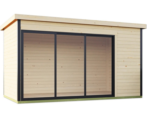 Gartenhaus mit Schiebetür