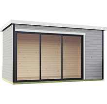 Gartenhaus mit Schiebetür