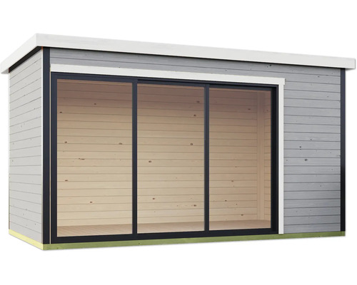 Gartenhaus mit Schiebetür