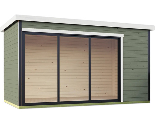 Gartenhaus mit Schiebetür