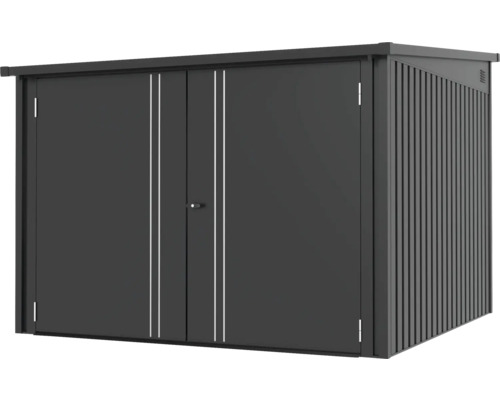 Gartenschrank aus Metall mit Doppeltür