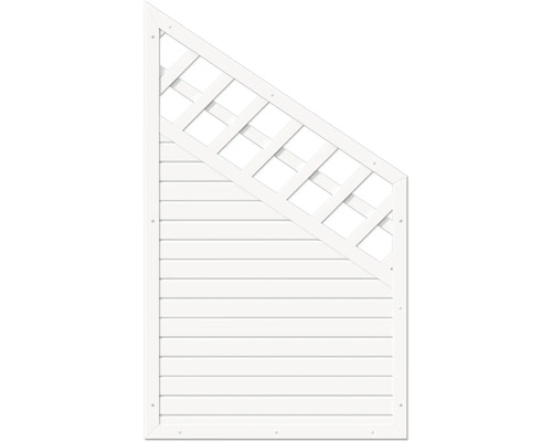 Teilelement Lightline Rankgitter 90 x 150 cm weiß