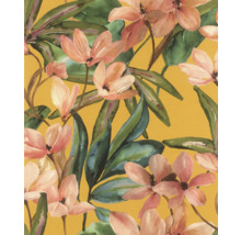 Selbstklebende Vliestapete 371130 Magnolia gelb 6x0,53m