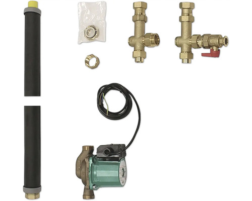 Vaillant Solar-System Baugruppe Legionellenschutz für Solarspeicher 302076 Heizkreispumpengruppe mit Wärmedämmung, Ventilen und Zubehör