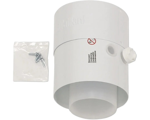 Vaillant Kondensatablauf mit Schrauben zur Heizungsinstallation