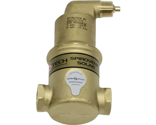 Vaillant Solar-System automatisches Luftabscheider 3/4" max 10 bar 302418 SpiroTech SpiroVent Solar Entlüfter