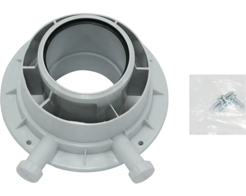 Vaillant Geräteanschlussstück konzentrisch an Abgasleitung 80/125 mm PP 303926 Ablaufgarnitur mit Schrauben