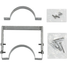 Rohrbefestigungsschelle mit Befestigungsmaterial