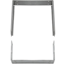 Metallhalterung mit Bohrlöchern