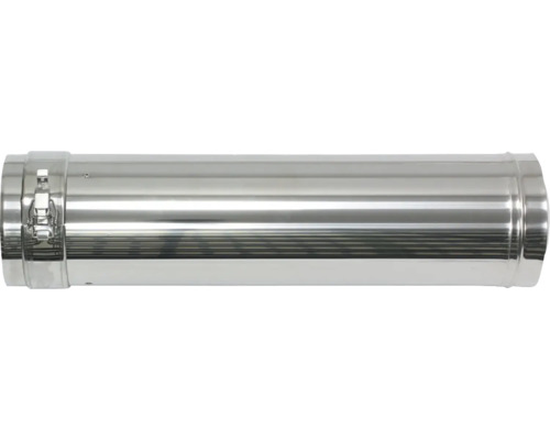 Vaillant Verlängerung Rohr für Fassadenverlegung inkl. Klemmschelle konzentrisch 0,5 m Ø 80/125 mm PP/Edelstahl 0020042753 Edelstahl Ofenrohr zur Rauchableitung