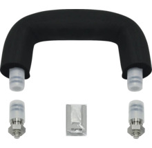 Griff für Schwimmbadleiter mit Montagematerial