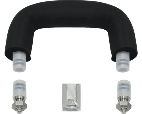 Griff für Schwimmbadleiter mit Montagematerial