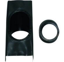 Abwasserrohrmanschette mit Dichtring