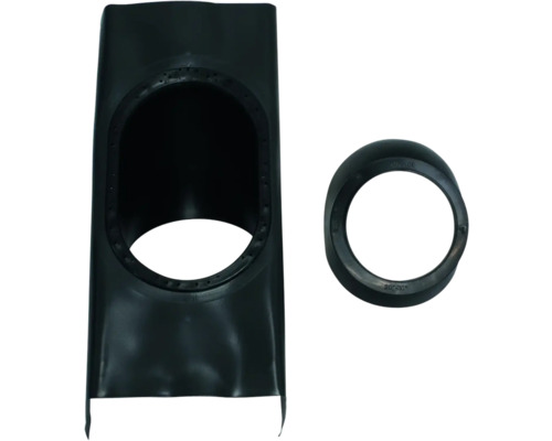 Abwasserrohrmanschette mit Dichtring