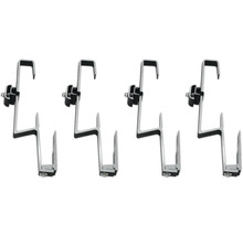 Vier Photovoltaik Dachhaken zur Befestigung von Solarmodulen