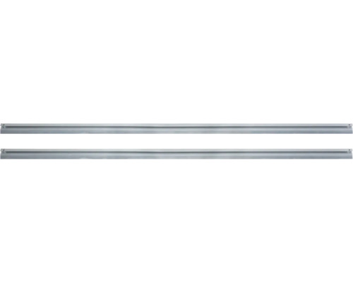 Zwei Aluminiumprofile zur Befestigung