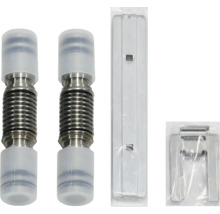 Wellrohrverbinder Set mit Montagematerial